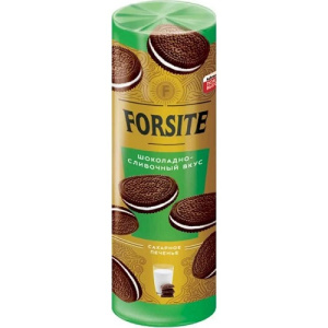 Печенье фас Яшкино СЭНДВИЧ FORSITE с шок-сливоч вкус 220гр МП465 1/20