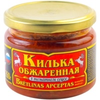 Килька ВКУСНЫЕ КОНСЕРВЫ в т/с обж  260г стекло
