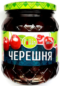 Компот Поллин Черешня 580 мл ст/б 1/12
