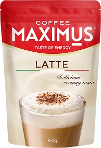 Коф Напиток Максимус Latte  150г м/у 1/16