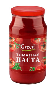 Томат паста Грин  900гр ГОСТ ст/б 1/6