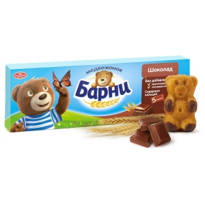 Пирожное Мишки Барни 150гр ШОКОЛАД