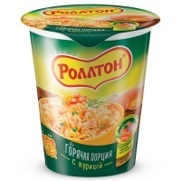 Лапша Роллтон стакан 70гр Суп Курица 1/24