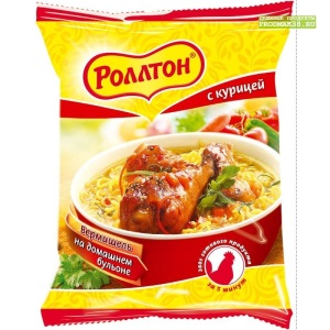 Лапша Роллтон м/у КУРИЦА 60 гр 1/42