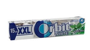 Жев резинка Орбит XXL Нежная Мята 1/20