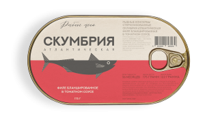 Скумбрия ВКУСНОЕ МЕНЮ с овощами в т/с ключ 175гр 1/24