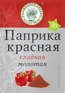 Волшебное Дерево Паприка сладкая молотая 50гр 1/24 №150