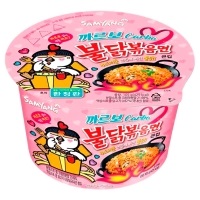 Лапша Ю.Корея т/ч Самянг острая со вкусом курицы в соусе карбонара 105 гр