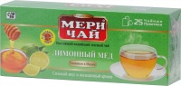 Чай МЕРИ черн 25 шт ЛЕМОН с чайной ложкой 1/40