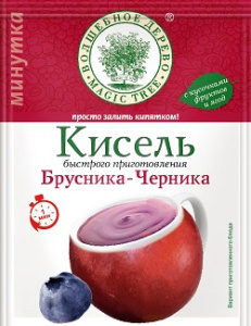 Волшебное Дерево Кисель брусника-черника 30гр 1/30