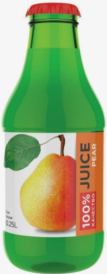 Сок БАРИНОФФ нектар 0,25 л Грушевый с мякотью  ст/б 1/12