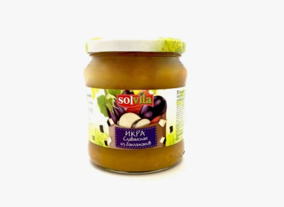 Икра Баклажанная СОЛВИТА 480гр ст/б