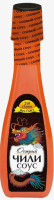 Соус чили Медведь Любимый сильно-острый/острый 210 гр 1/24
