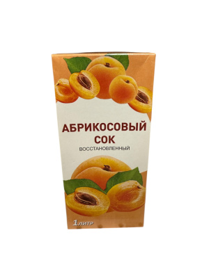 Сок ГОСТ Нектар 1л Абрикос 1/12