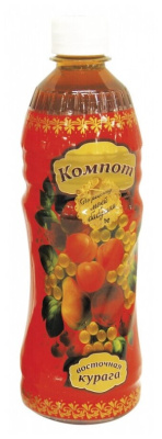Компот По рецепту моей бабушки 0,5л ВОСТОЧНАЯ КУРАГА 1/12