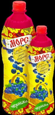 Морс По рецепту моей бабушки 1л ЧЕРНИКА 1/9 (ЧЗ)