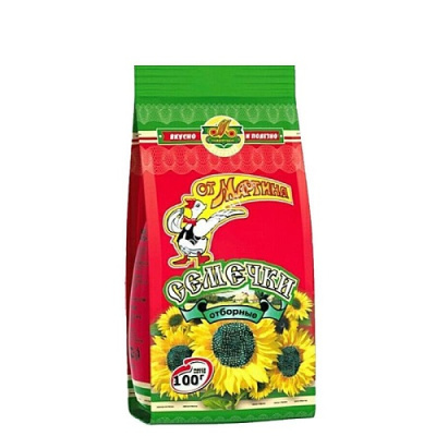 Семечки от Мартина отборные 100гр 1/50