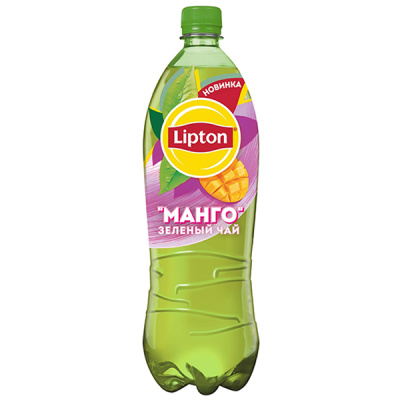 Напиток Чай Липтон холодный 0,5 л зеленый Манго ПЭТ 1/12