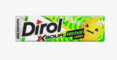 Жев резинка Дирол КИСЛЫЙ ЛИМОН 1/30