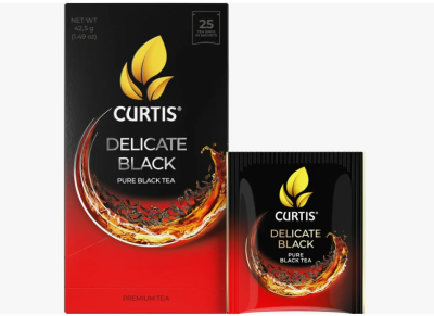Чай Кертис Deliсatе Black 25пак 1/12