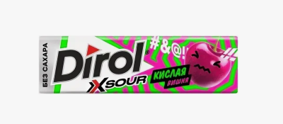 Жев резинка Дирол КИСЛАЯ ВИШНЯ  1/30