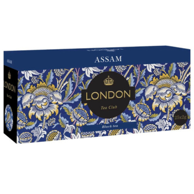 Чай Лондон (London Tea Club) 25пак Ассам сашет 1/17