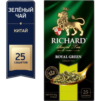 Чай Ричард черн Royal Green 25пак1/12
