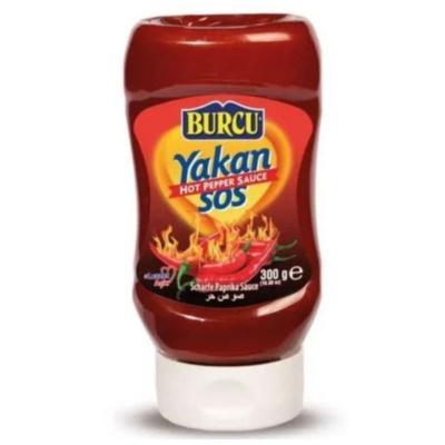 Соус BURCU Острый перечный 300гр 1/10