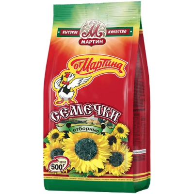 Семечки от Мартина отборные 500гр 1/10