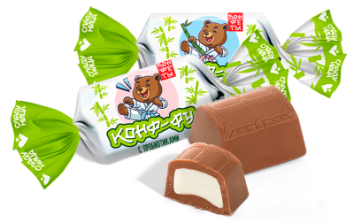 Конфеты Сладуница КОНФ-ФУ типа ассорти с нач глазир   1/1/5