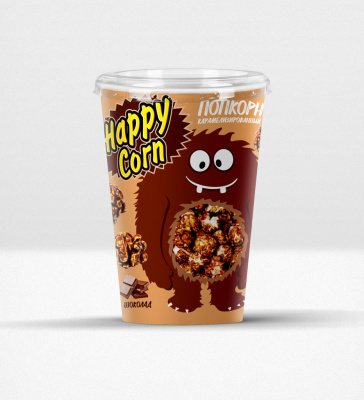 Поп-корн Happy Corn Шоколад 85гр 1/15
