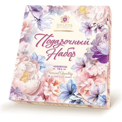 Чай Хейлис 36пак Набор подарочный ассорти 72гр 1/12